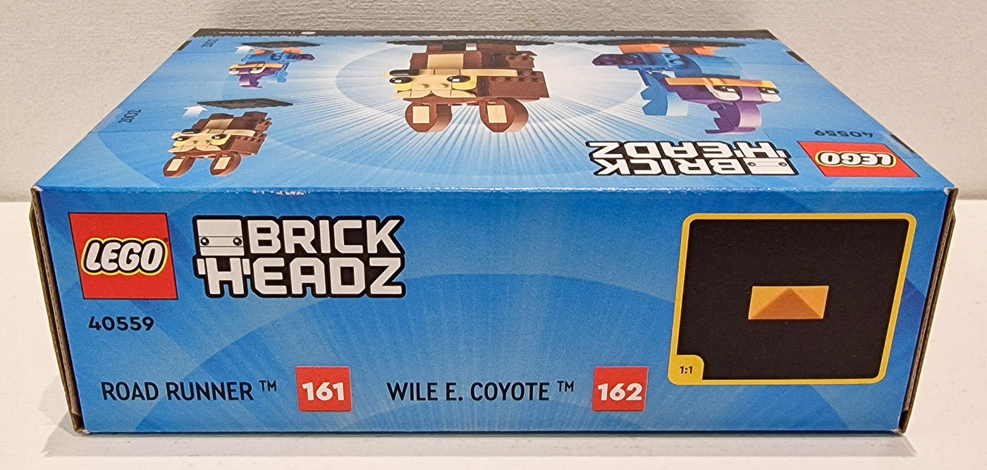 LEGO 40559 Brickheadz Road Runner & Wile E. Coyote