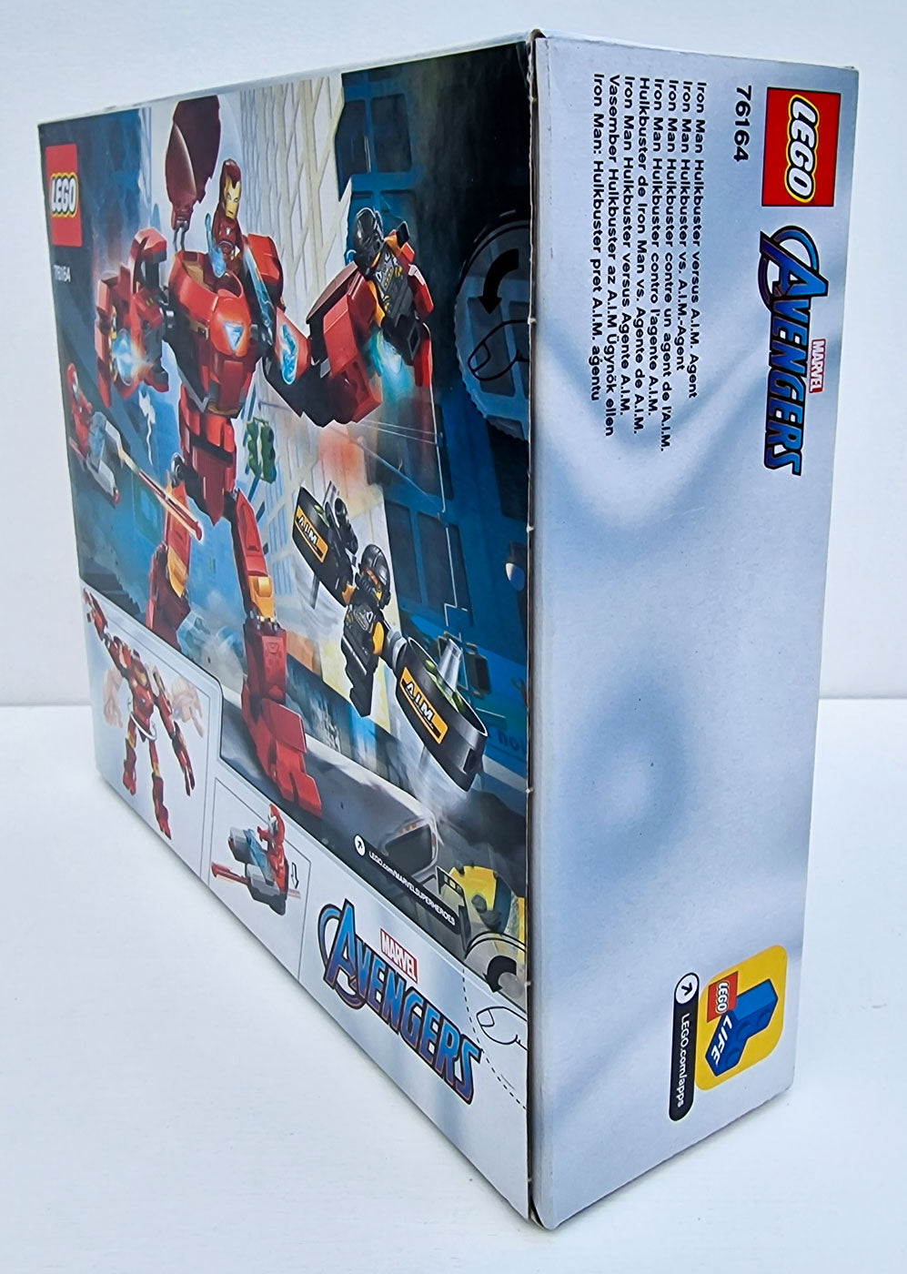 LEGO 76164 Super Heroes Marvel Iron Man Hulkbuster versus A.I.M. Agent