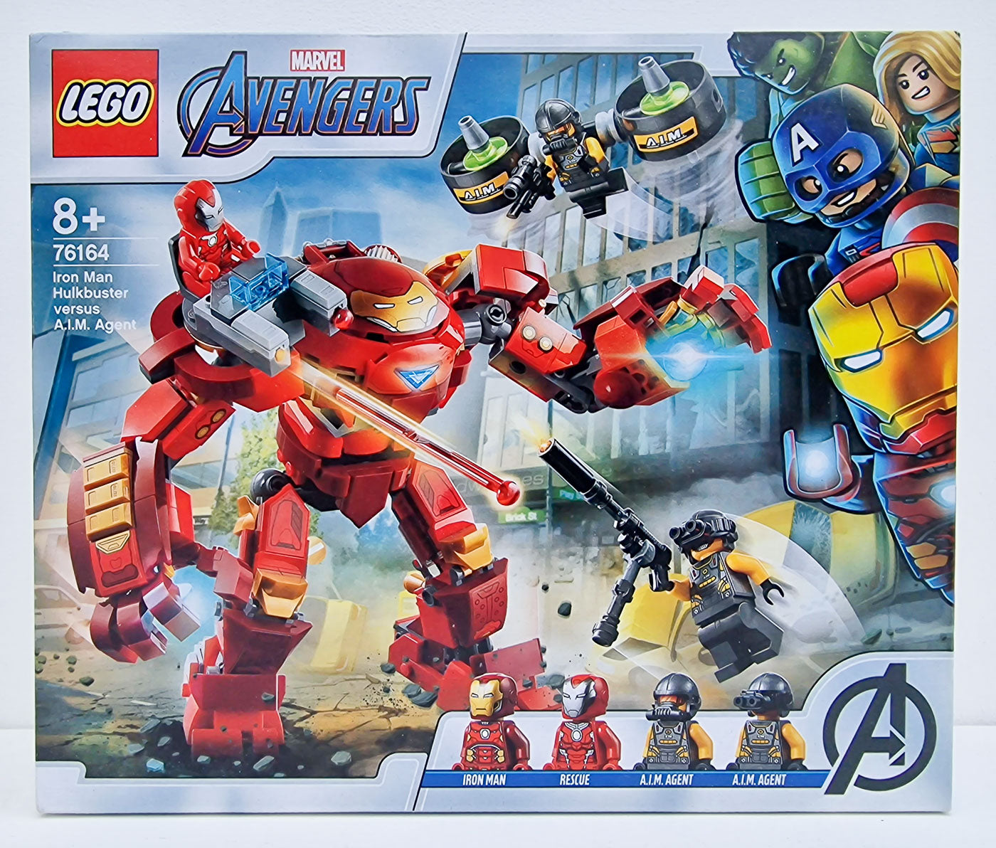 LEGO 76164 Super Heroes Marvel Iron Man Hulkbuster versus A.I.M. Agent