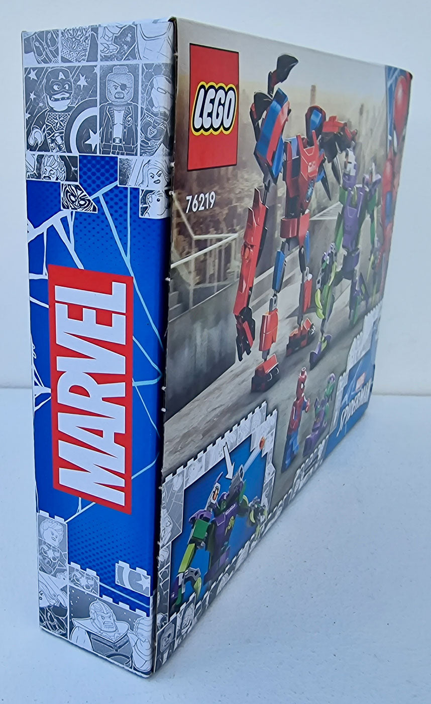 LEGO 76219 Super Heroes Marvel Spider-Man and Green Goblin Mech Battle