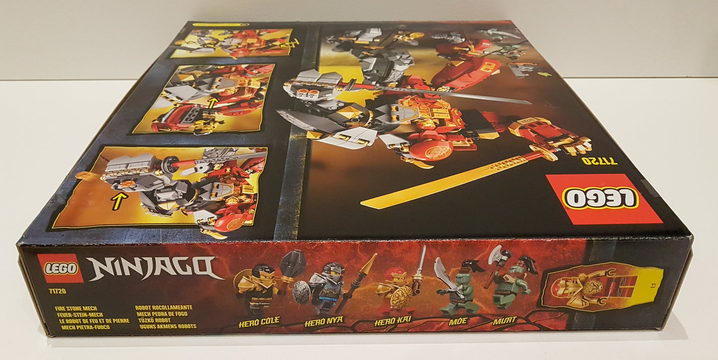 LEGO 71720 Ninjago Fire Stone Mech