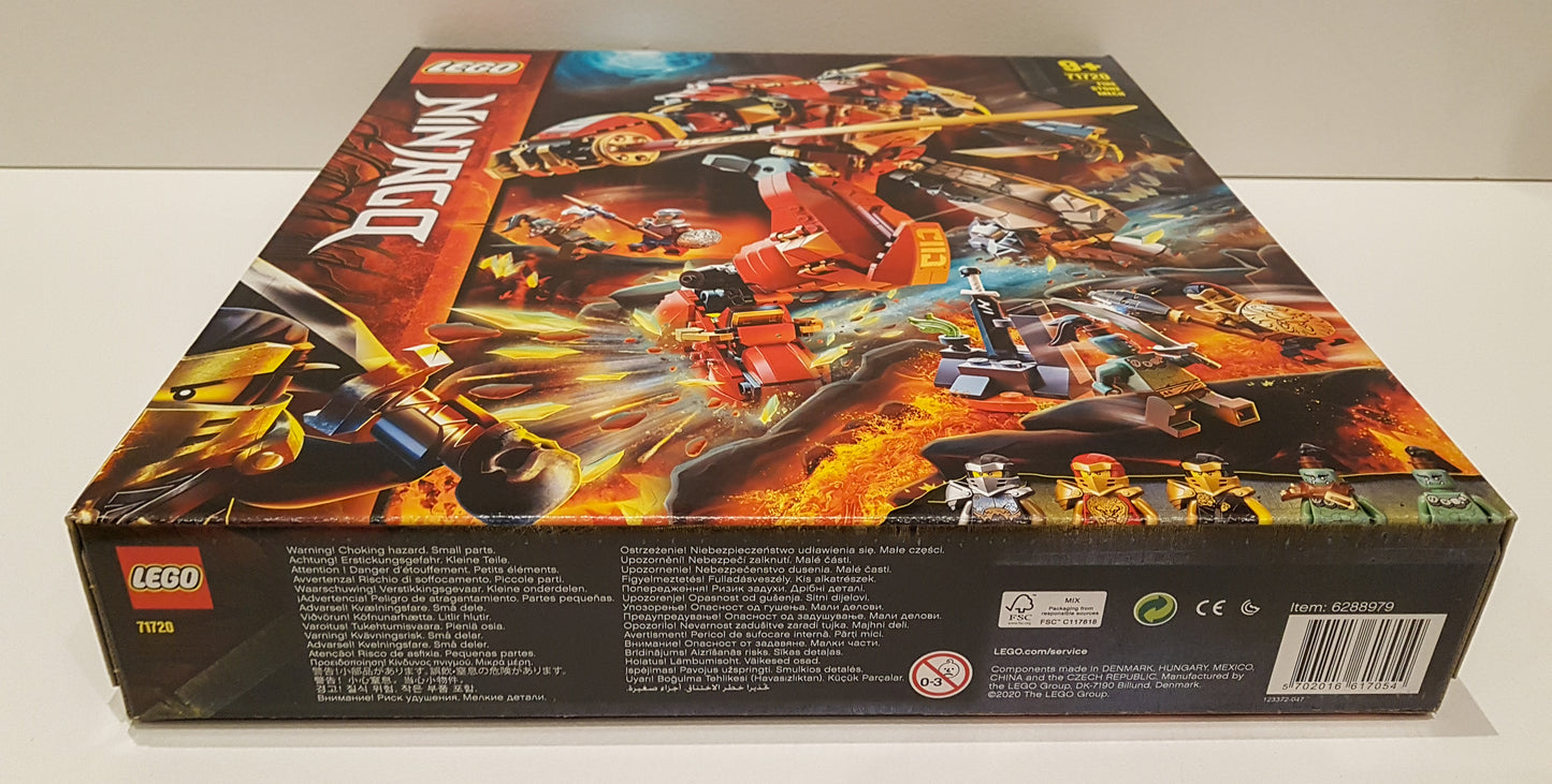 LEGO 71720 Ninjago Fire Stone Mech