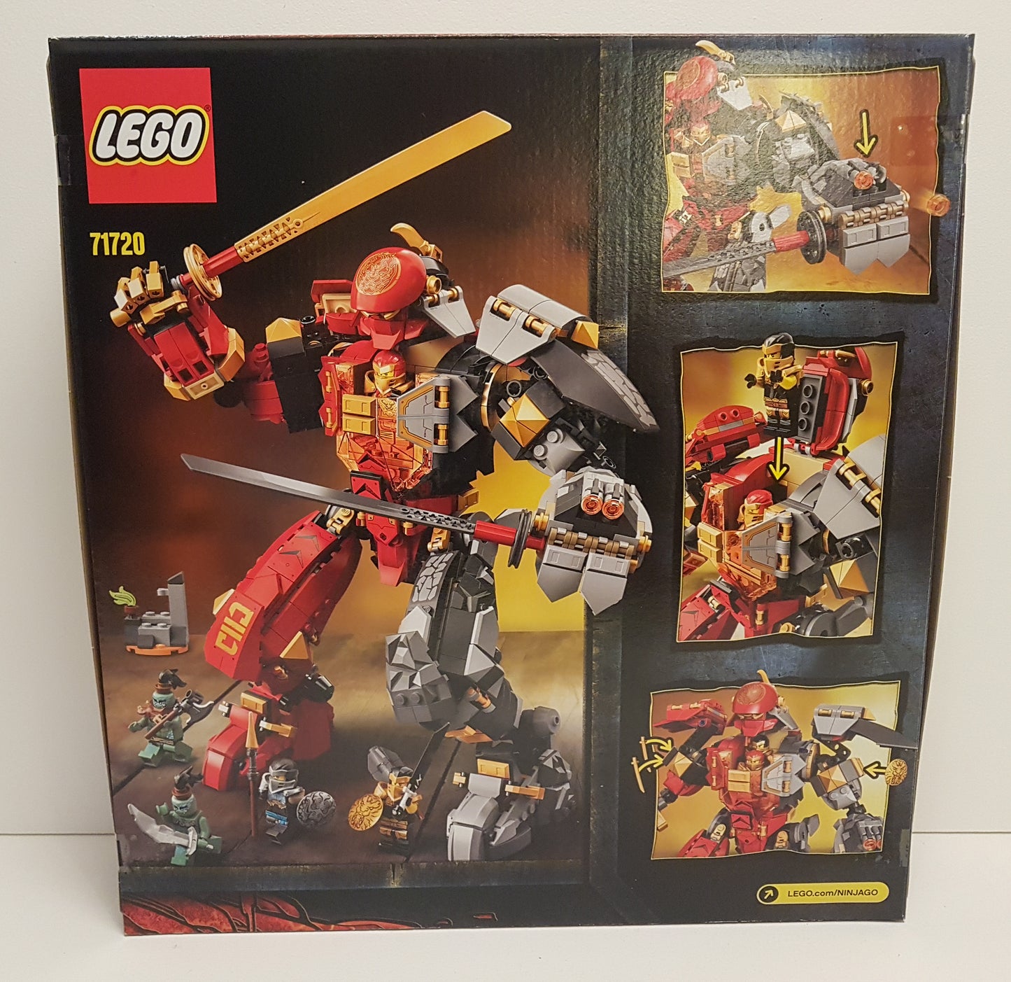 LEGO 71720 Ninjago Fire Stone Mech