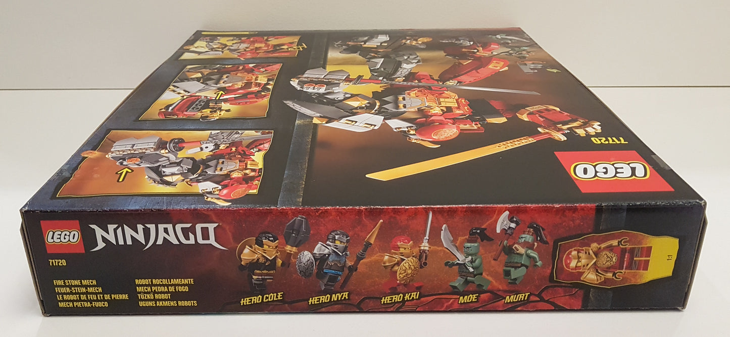 LEGO 71720 Ninjago Fire Stone Mech