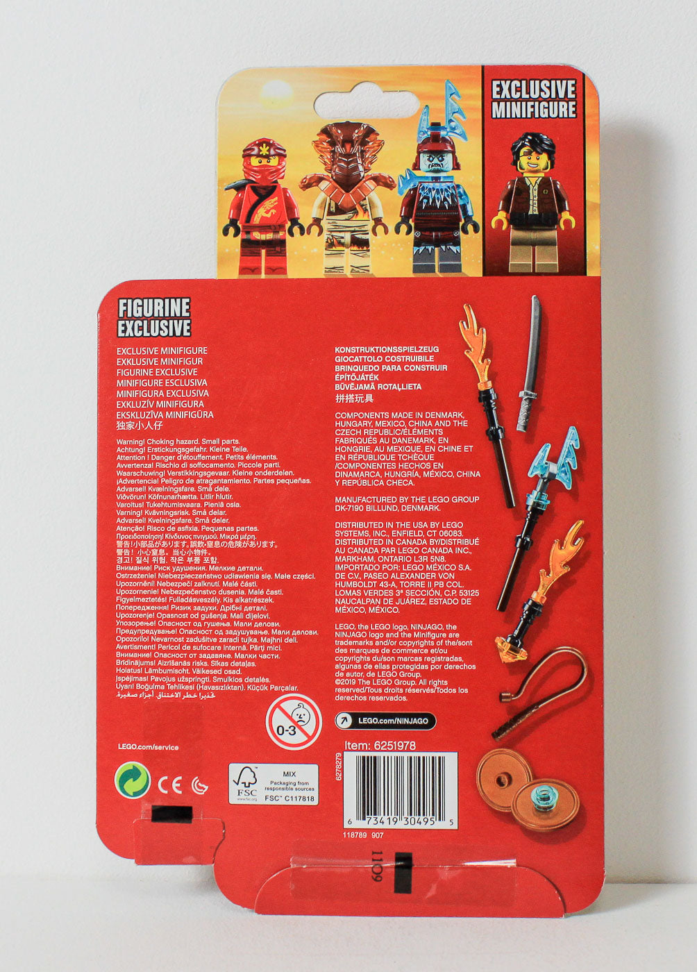 LEGO 40342 Ninjago Minifigures
