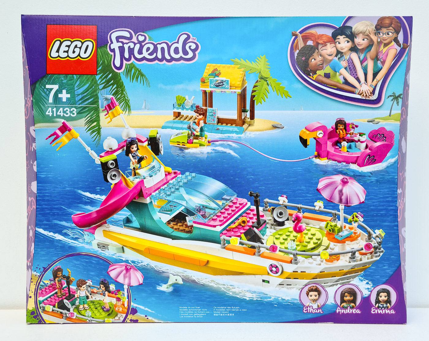 LEGO 41433 Friends Party Boat