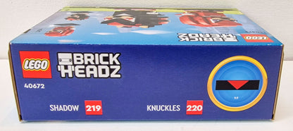 LEGO 40672 Brickheadz Sonic the Hedgehog: Knuckles and Shadow