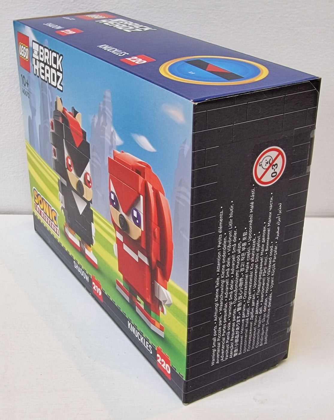 LEGO 40672 Brickheadz Sonic the Hedgehog: Knuckles and Shadow