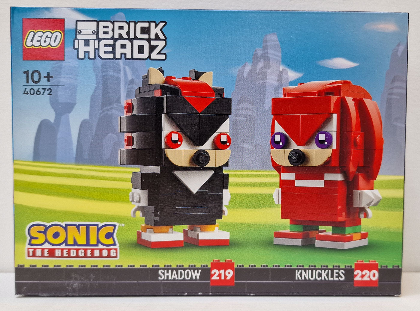 LEGO 40672 Brickheadz Sonic the Hedgehog: Knuckles and Shadow