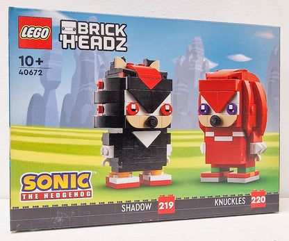 LEGO 40672 Brickheadz Sonic the Hedgehog: Knuckles and Shadow