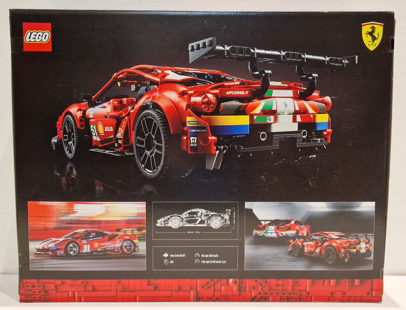 LEGO 42125 Technic Ferrari 488 GTE AF Corse #51