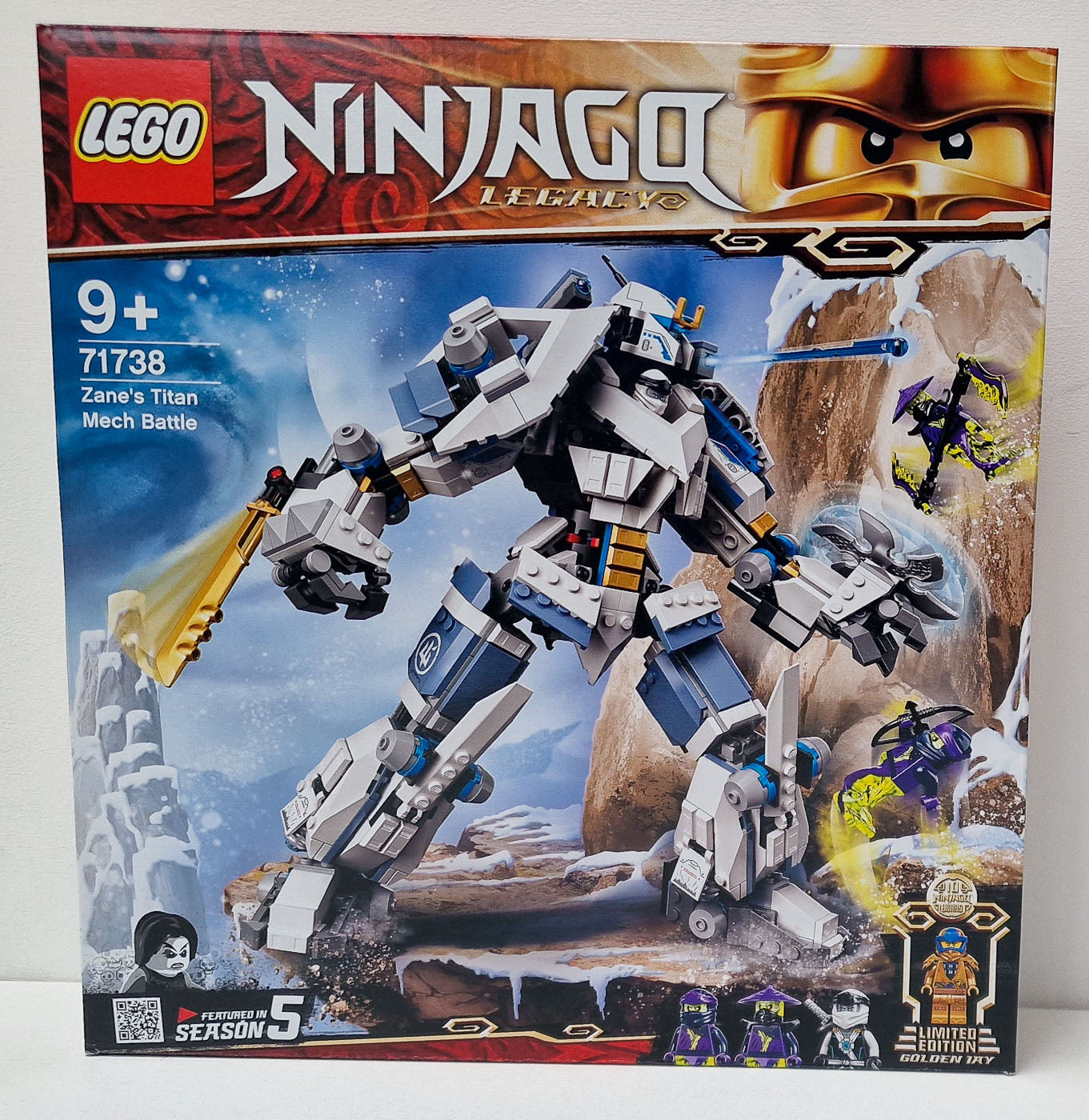 LEGO 71738 Ninjago Zane's Titan Mech Battle