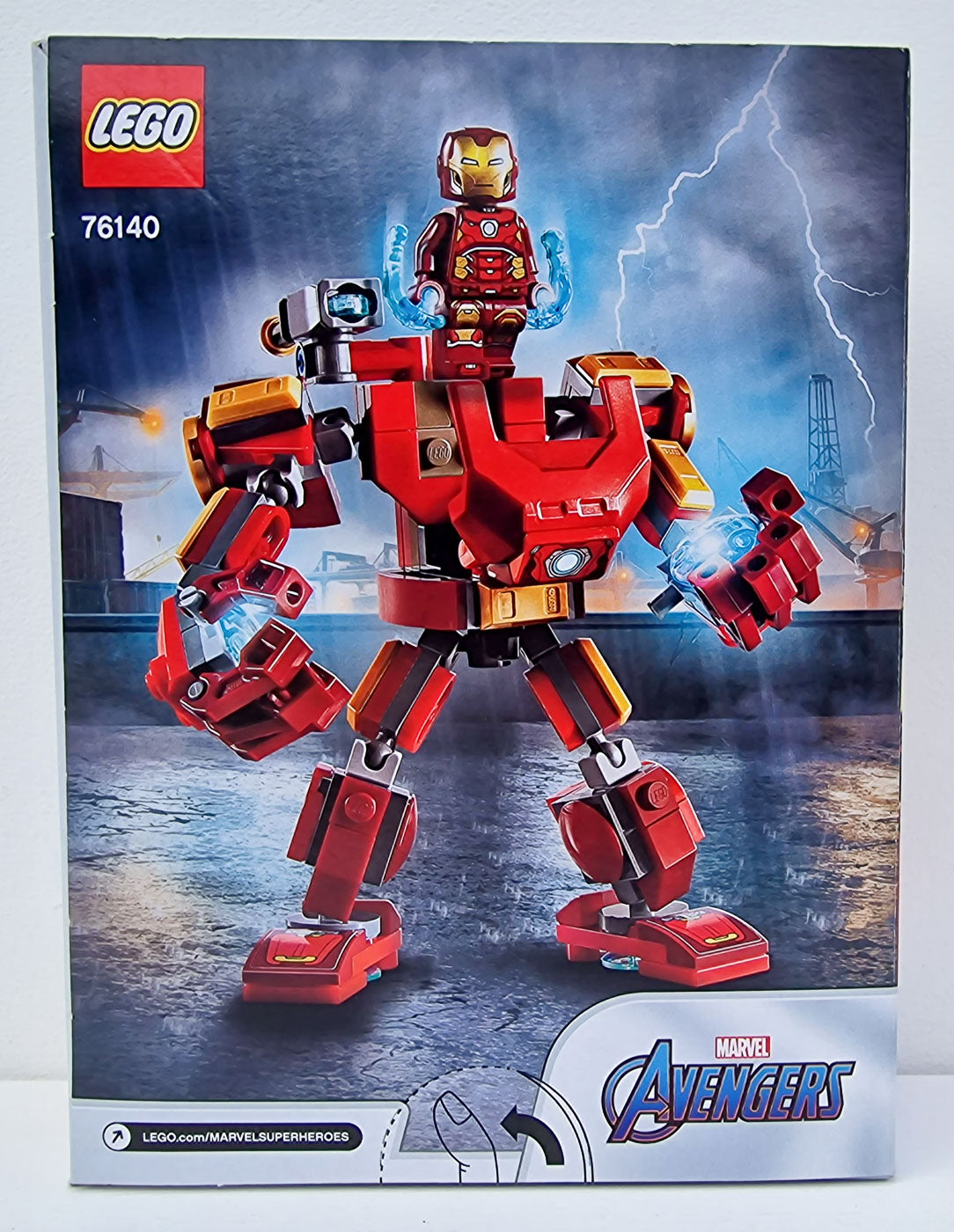 Iron man cheap mech lego