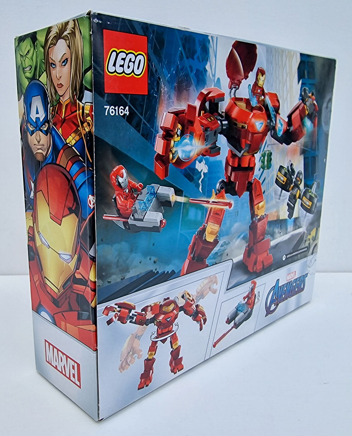LEGO 76164 Super Heroes Marvel Iron Man Hulkbuster versus A.I.M. Agent