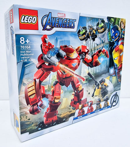 LEGO 76164 Super Heroes Marvel Iron Man Hulkbuster versus A.I.M. Agent