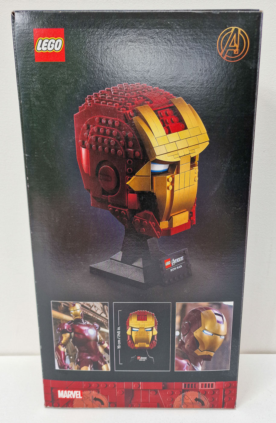 LEGO 76165 Super Heroes Marvel Iron Man Helmet
