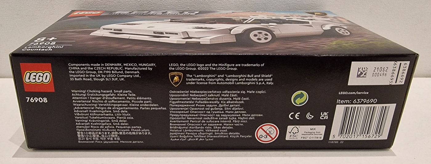 LEGO 76908 Speed Champions Lamborghini Countach