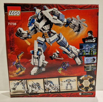 LEGO 71738 Ninjago Zane's Titan Mech Battle